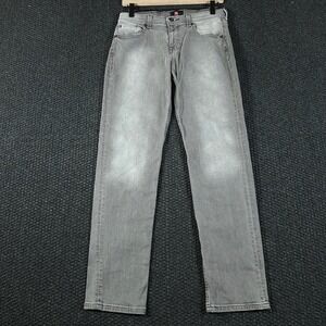 Quiksilver Mens Gray Slim Straight Leg Jeans Size 27 40465023-12